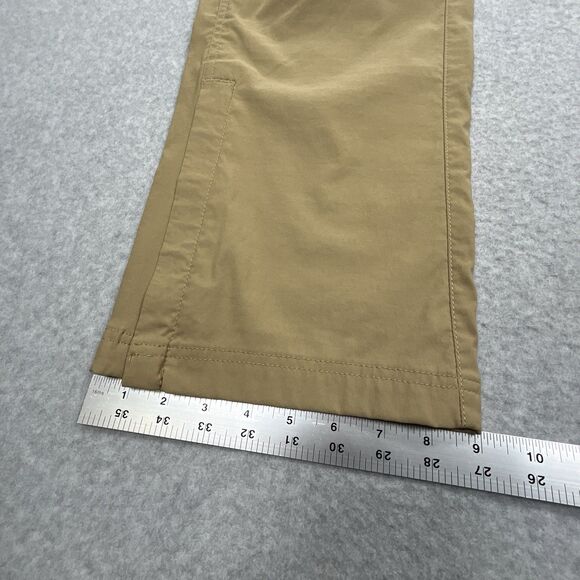 Eddie Bauer First Ascent Pants Mens 38 x 30 Khaki Tan Convertible Nylon Cargo - Picture 6 of 15